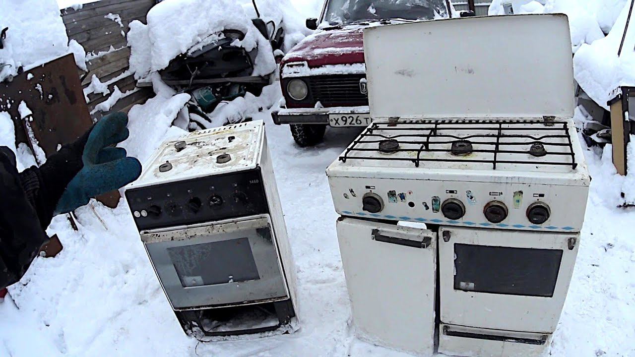 Вывоз газовых плит с утилизацией в Сланцах в октябре