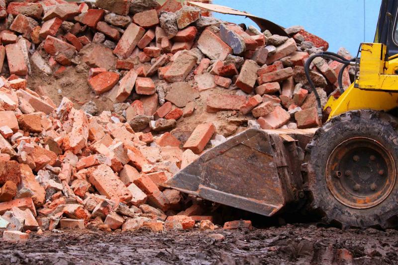 Вывоз кирпичного боя с утилизацией в Сланцах в октябре