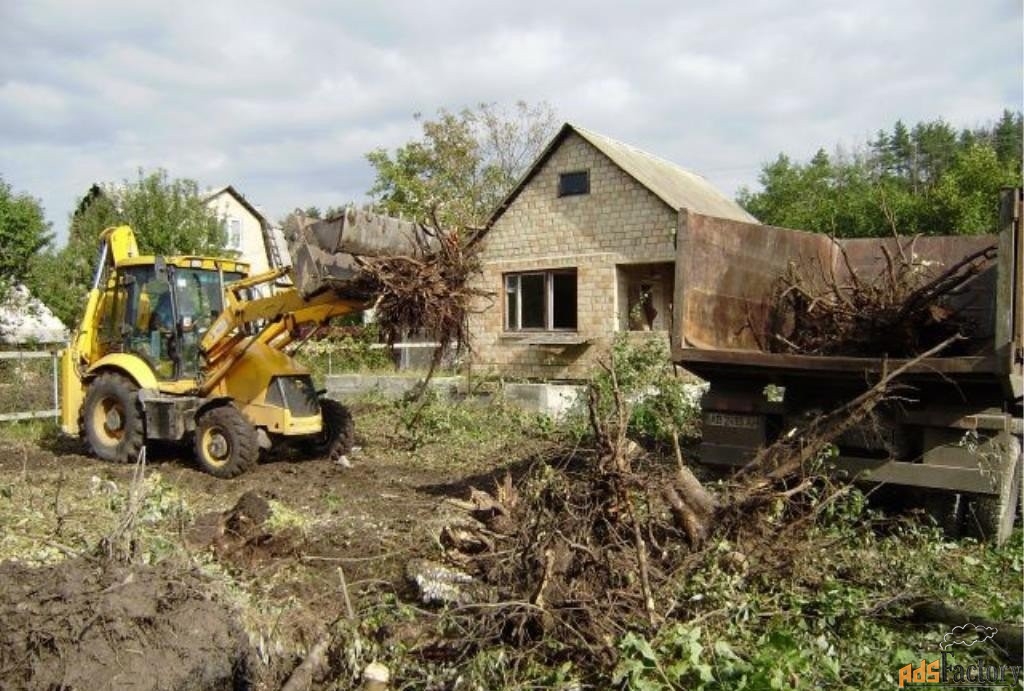 Уборка участков от мусора любой сложности в Сланцах в октябре